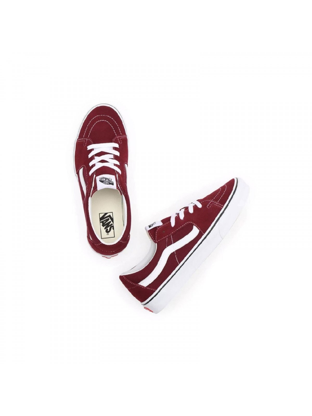 vans basse bordeaux