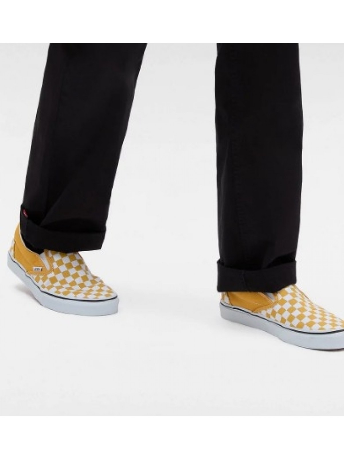 Vans Slipon damier blanc jaune Slip on VANS Marques