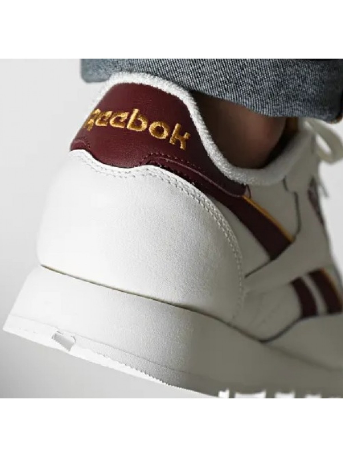 Reebok leather enfant bordeaux 2025
