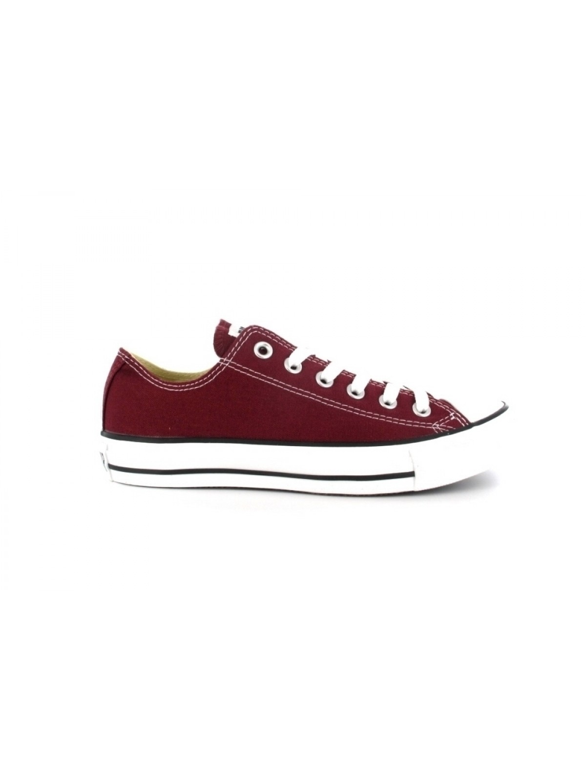 converse femme basse bordeaux