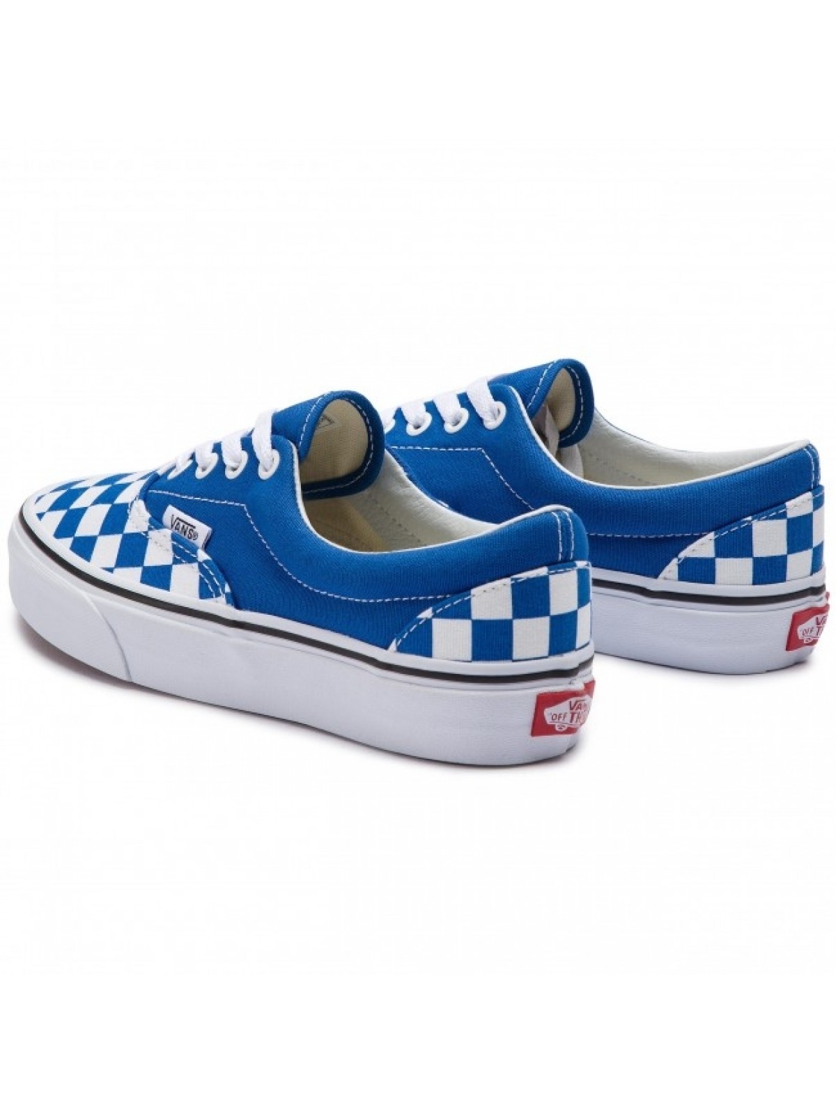 Vans damier deals bleu clair