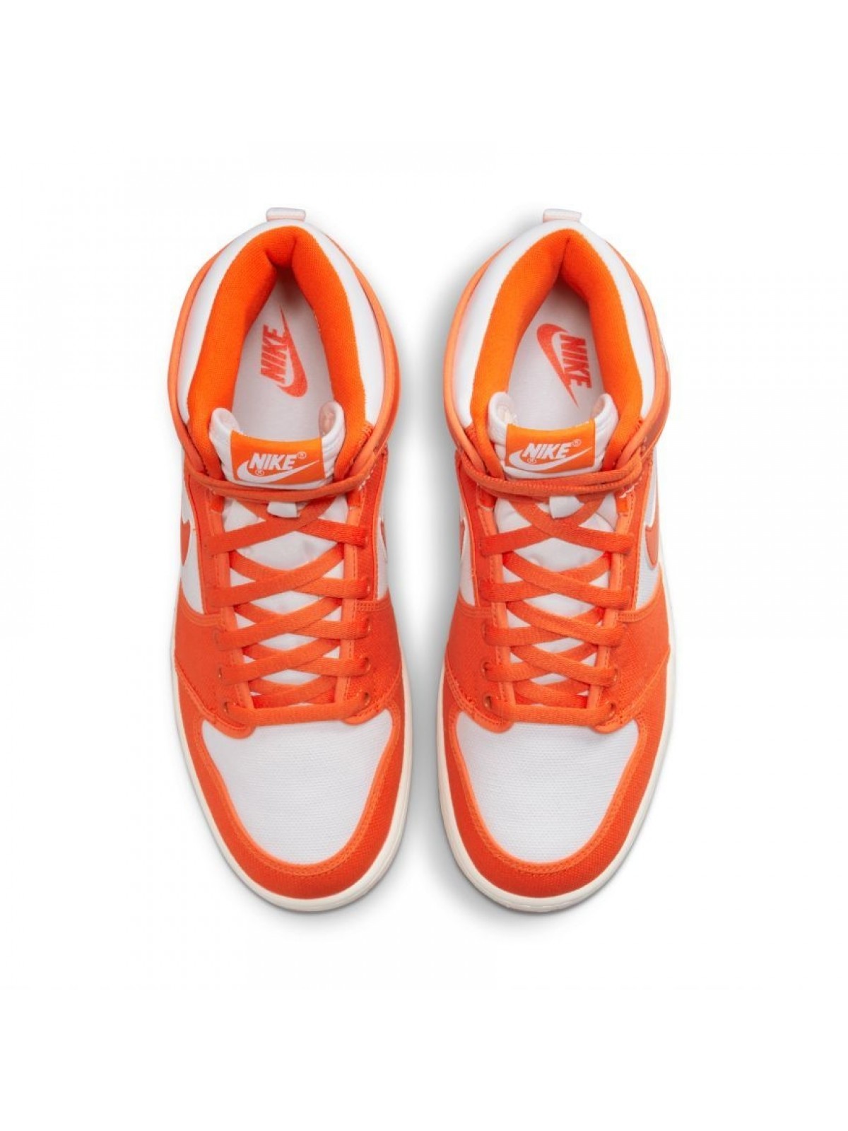 Nike Air Jordan 1 Mid blanc orange DO5047 801 NIKE Marques