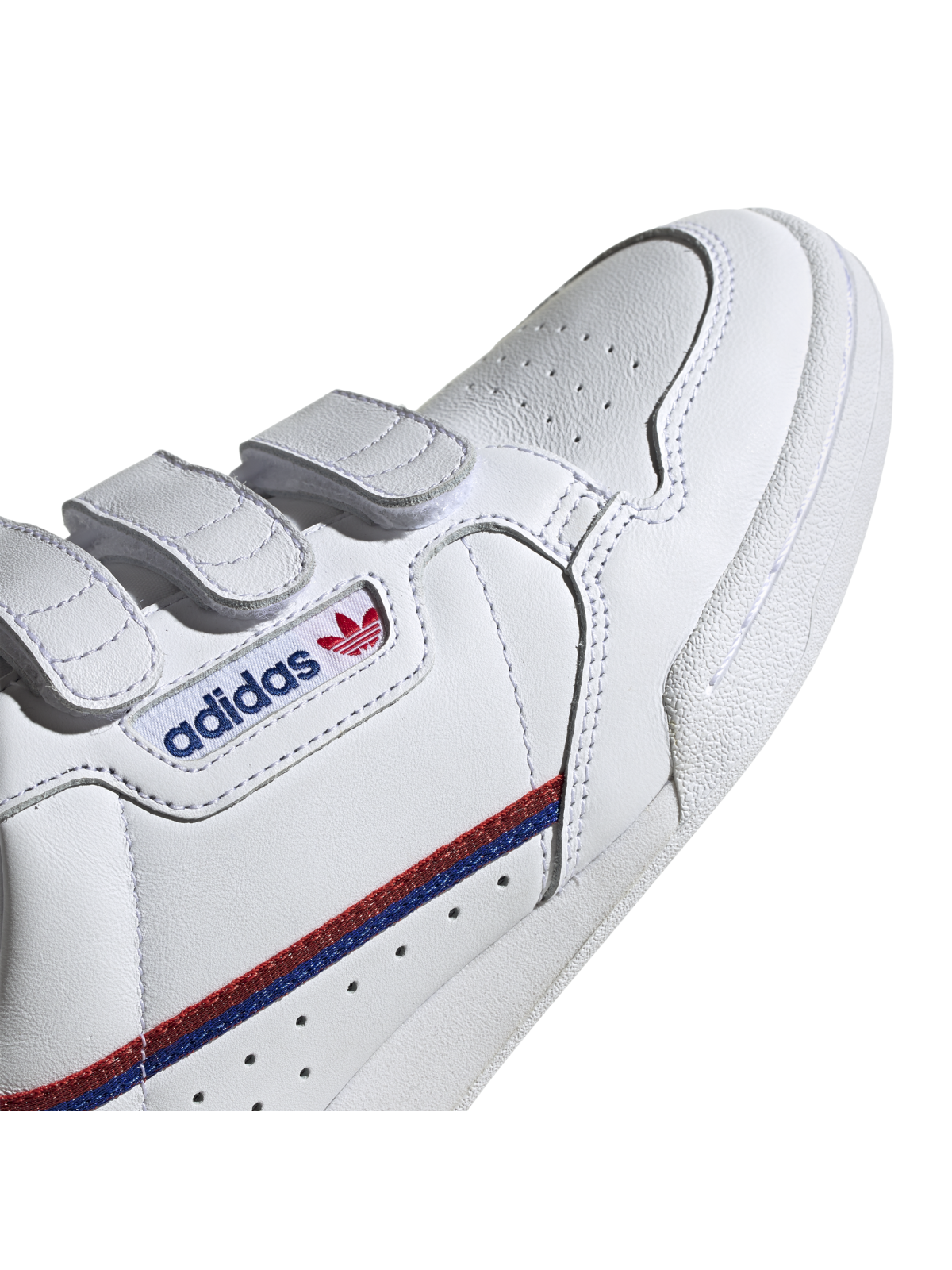 ADIDAS Continental 80 velcro blanc bleu Marques