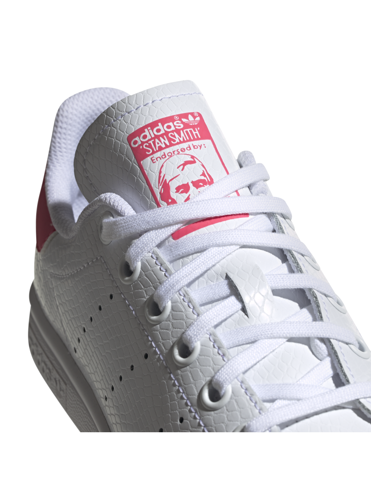 stan smith croco Rose homme