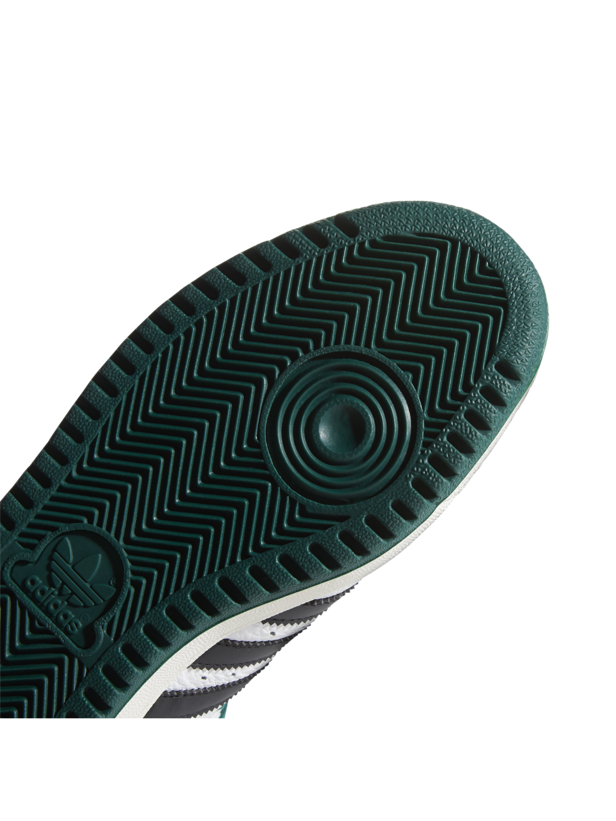 ADIDAS Top Ten cuir blanc vert bouteille