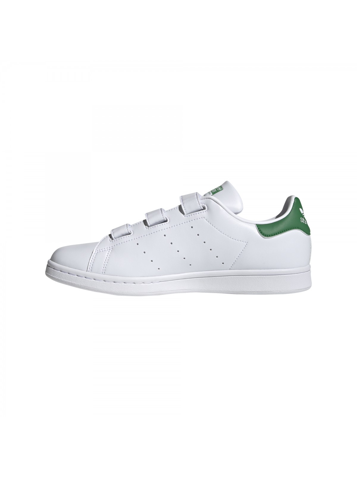 Adidas stan smith velcro grise sales