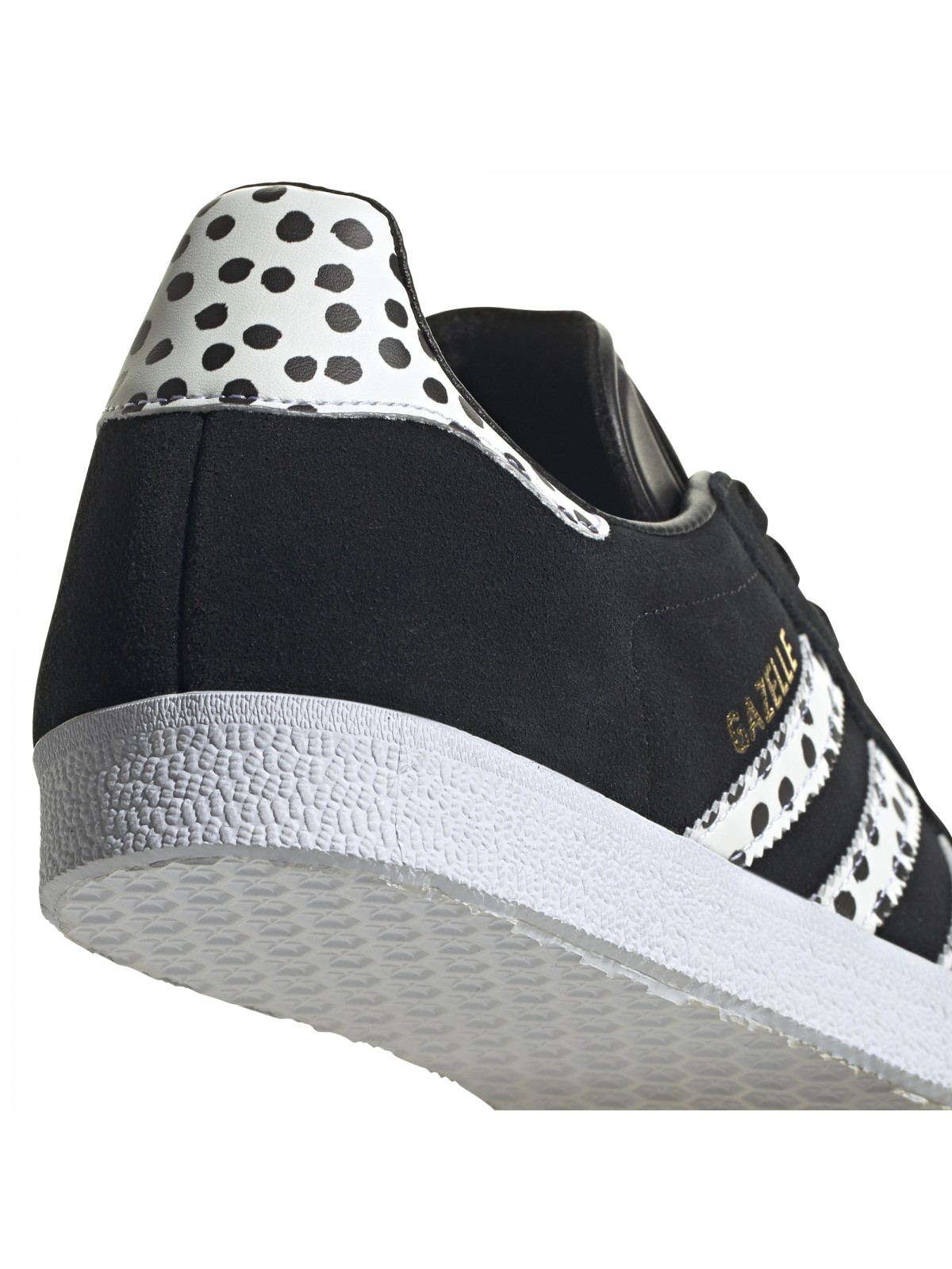 ADIDAS Gazelle suède Pois noir - ADIDAS - Marques ADIDAS Gazelle suède Pois noir - ADIDAS - Marques
