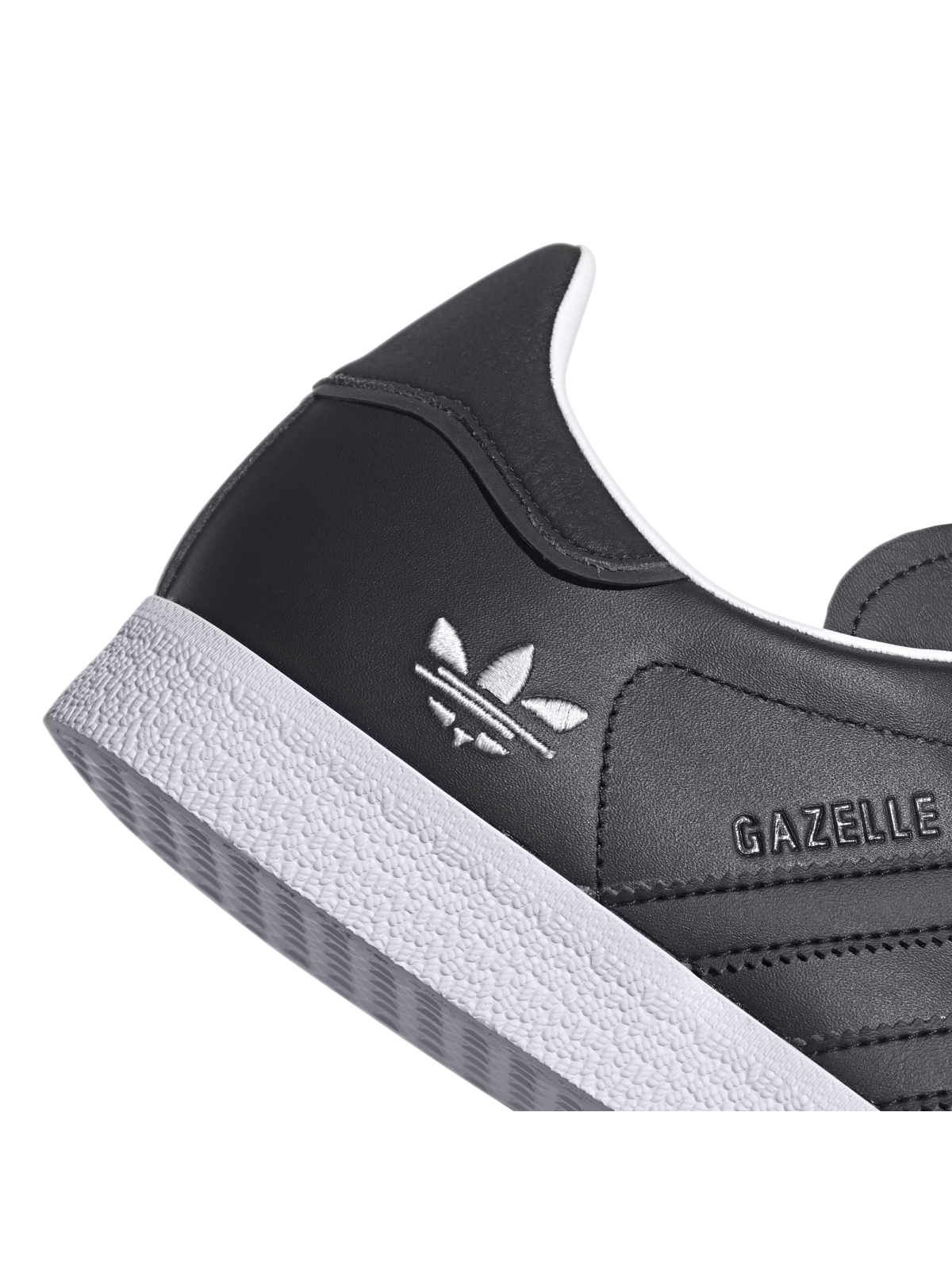 nationalisme Dag Milieuactivist ADIDAS Gazelle cuir noir trefoil - Gazelle - ADIDAS - Marques