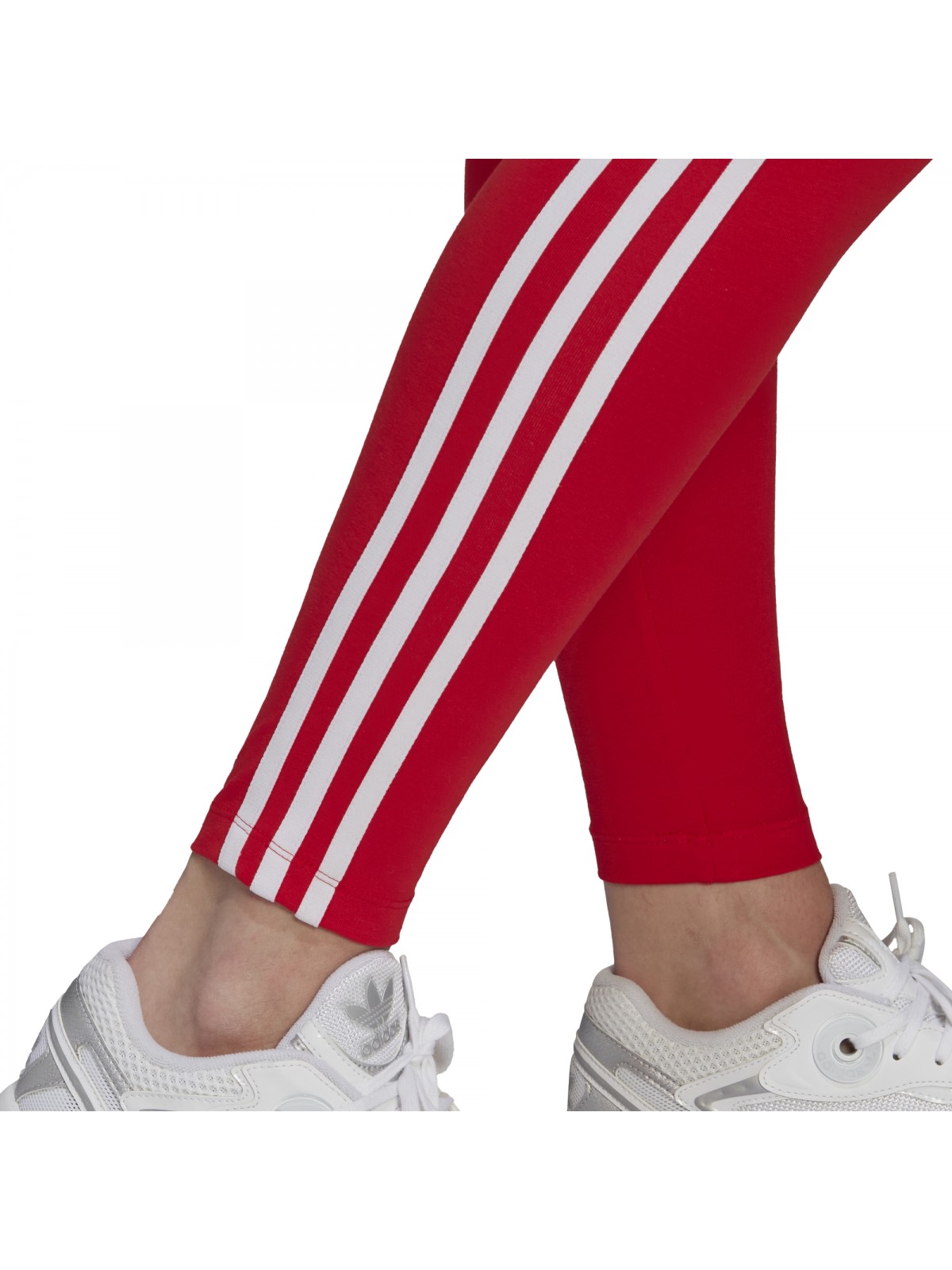 ADIDAS HD2348 Legging 3 bandes rouge