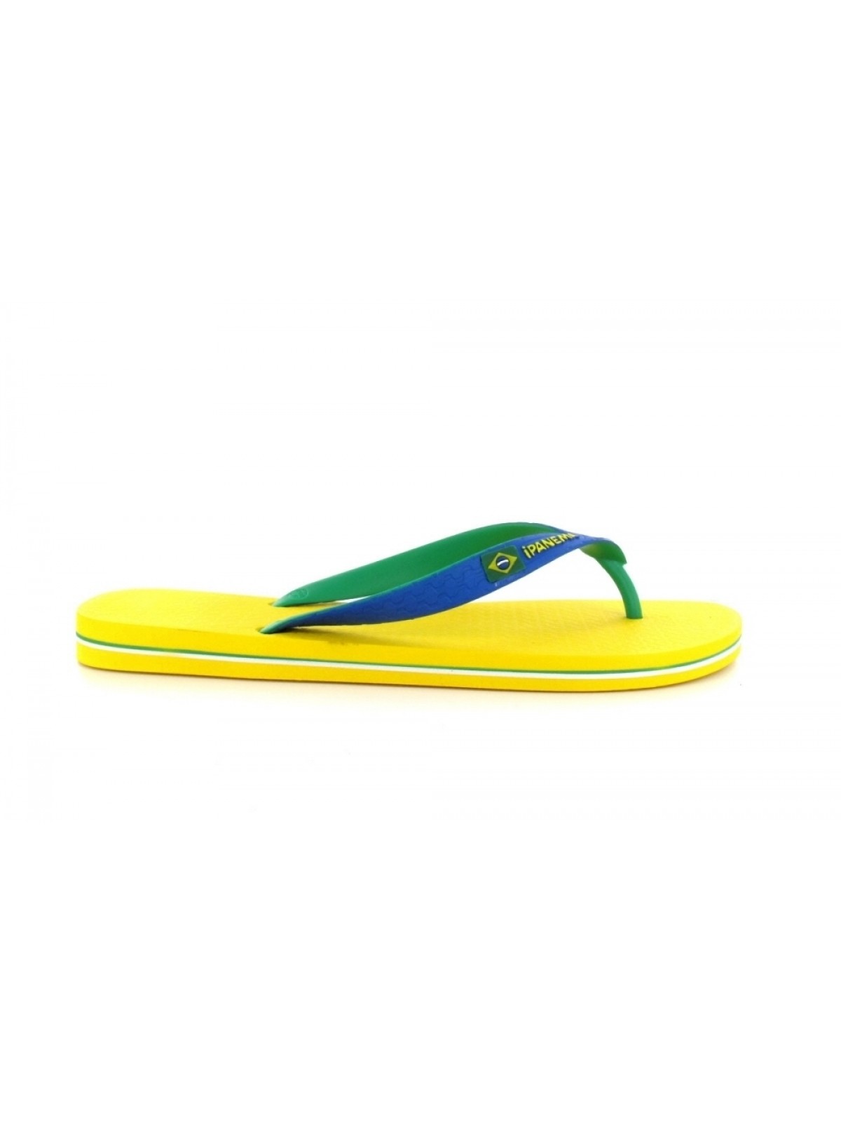Ipanema Tong tricolore jaune bleu IPANEMA Marques