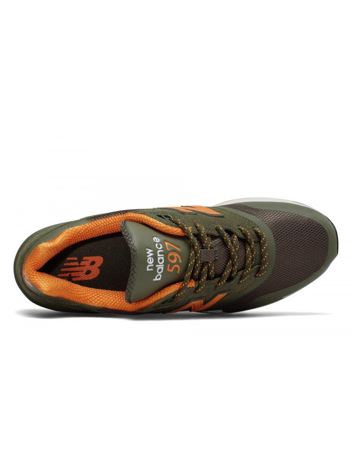 New balance 597 khaki orange online