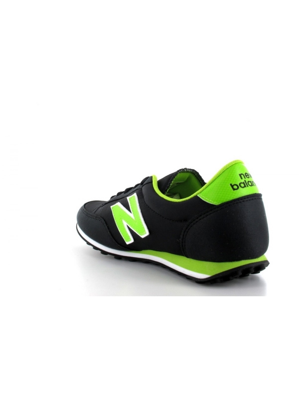 New balance u410 noir et top orange