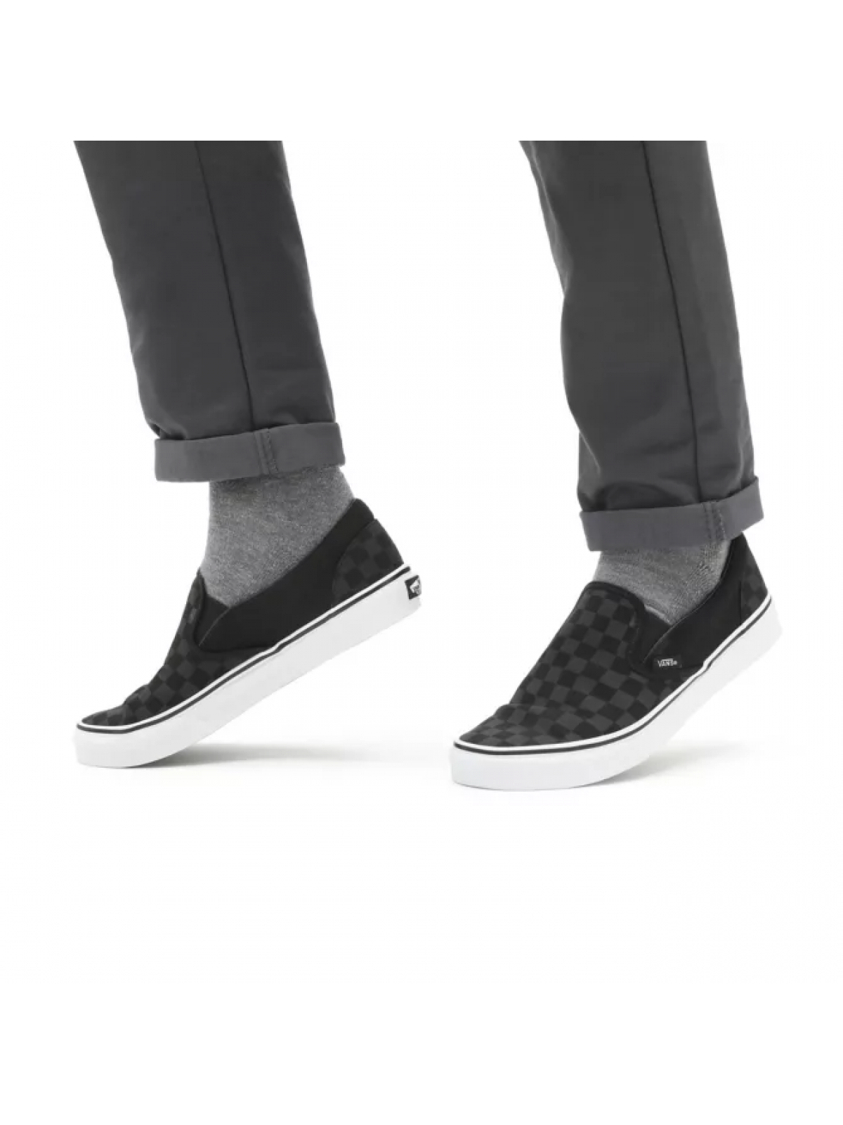 Vans noir damier outlet