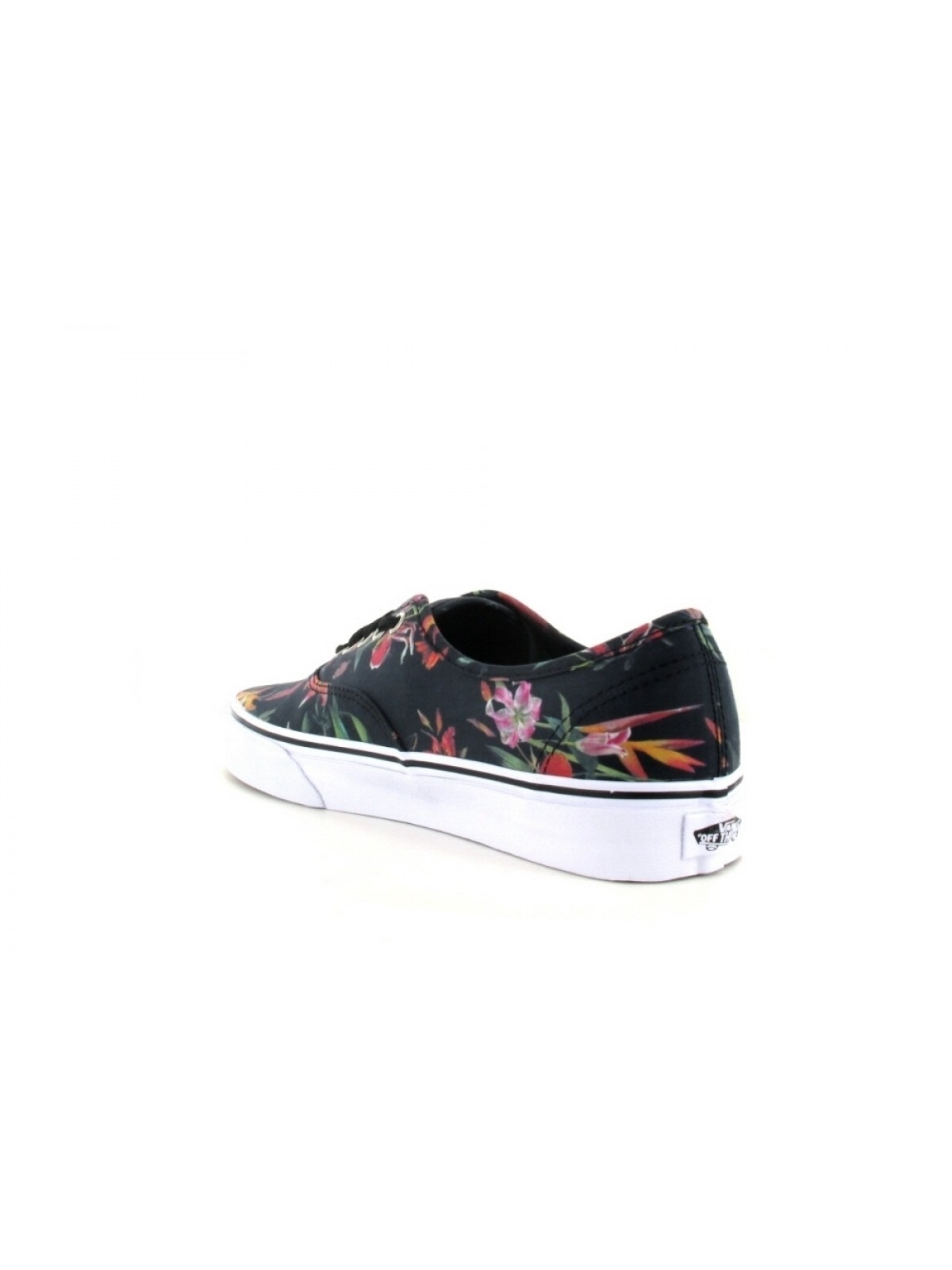 vans authentic black bloom