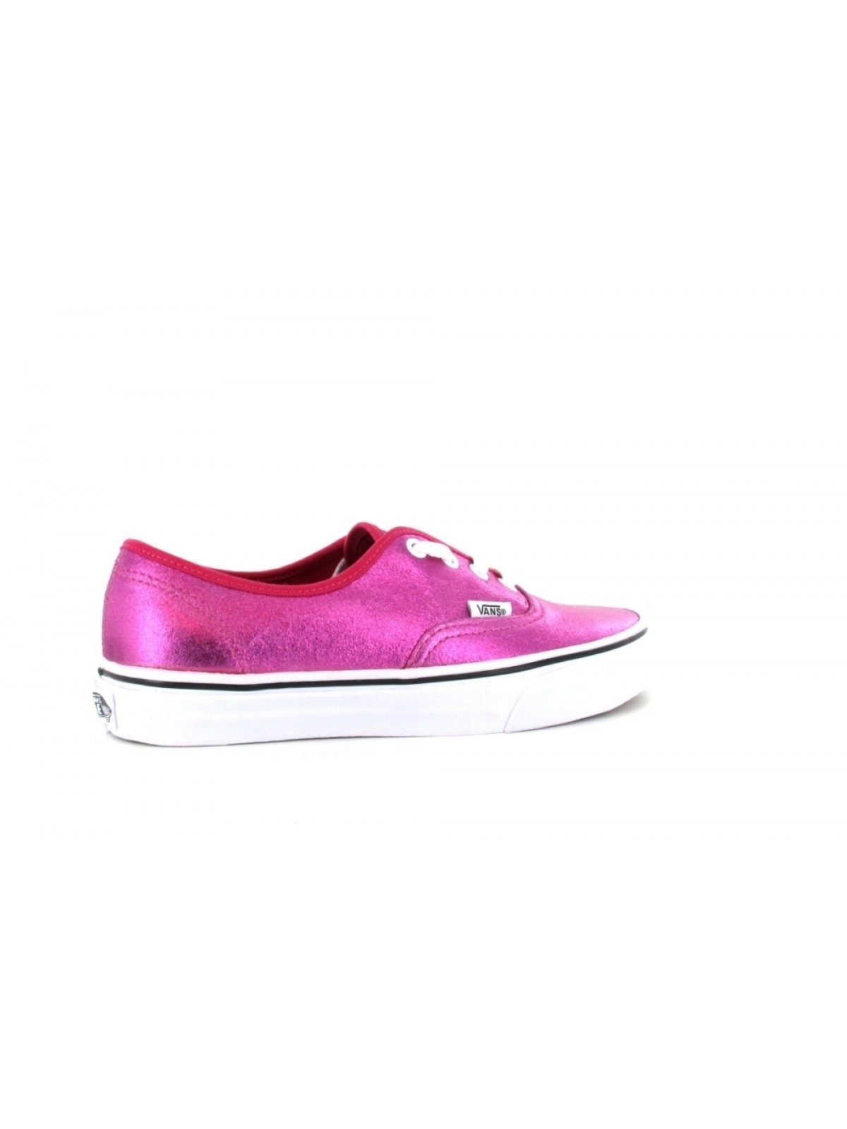 Vans Z Authentic cuir metallic rose Promotions