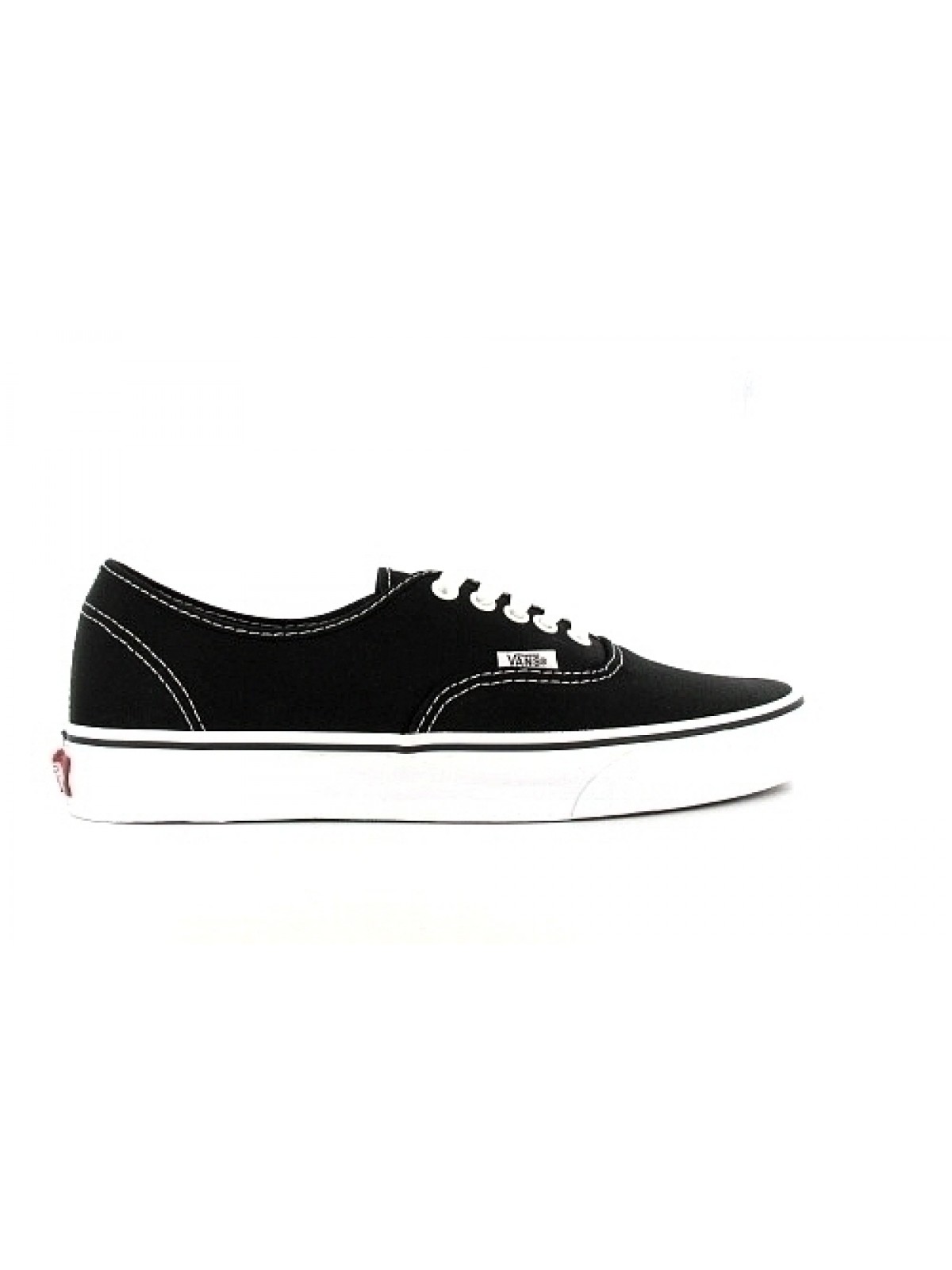 Vans noir trait blanc top