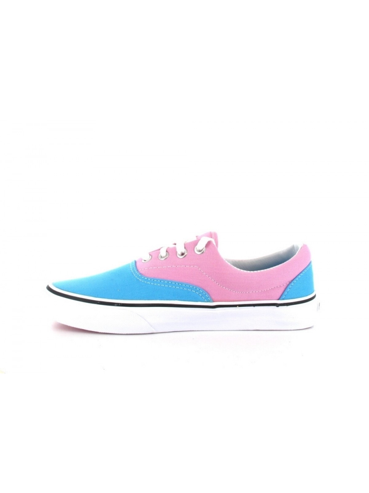 Vans Era toile bicolore rose turquoise