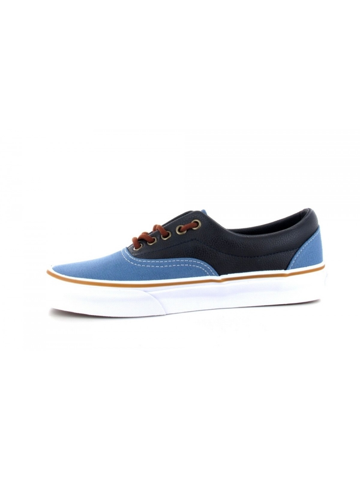 vans bleu bicolore