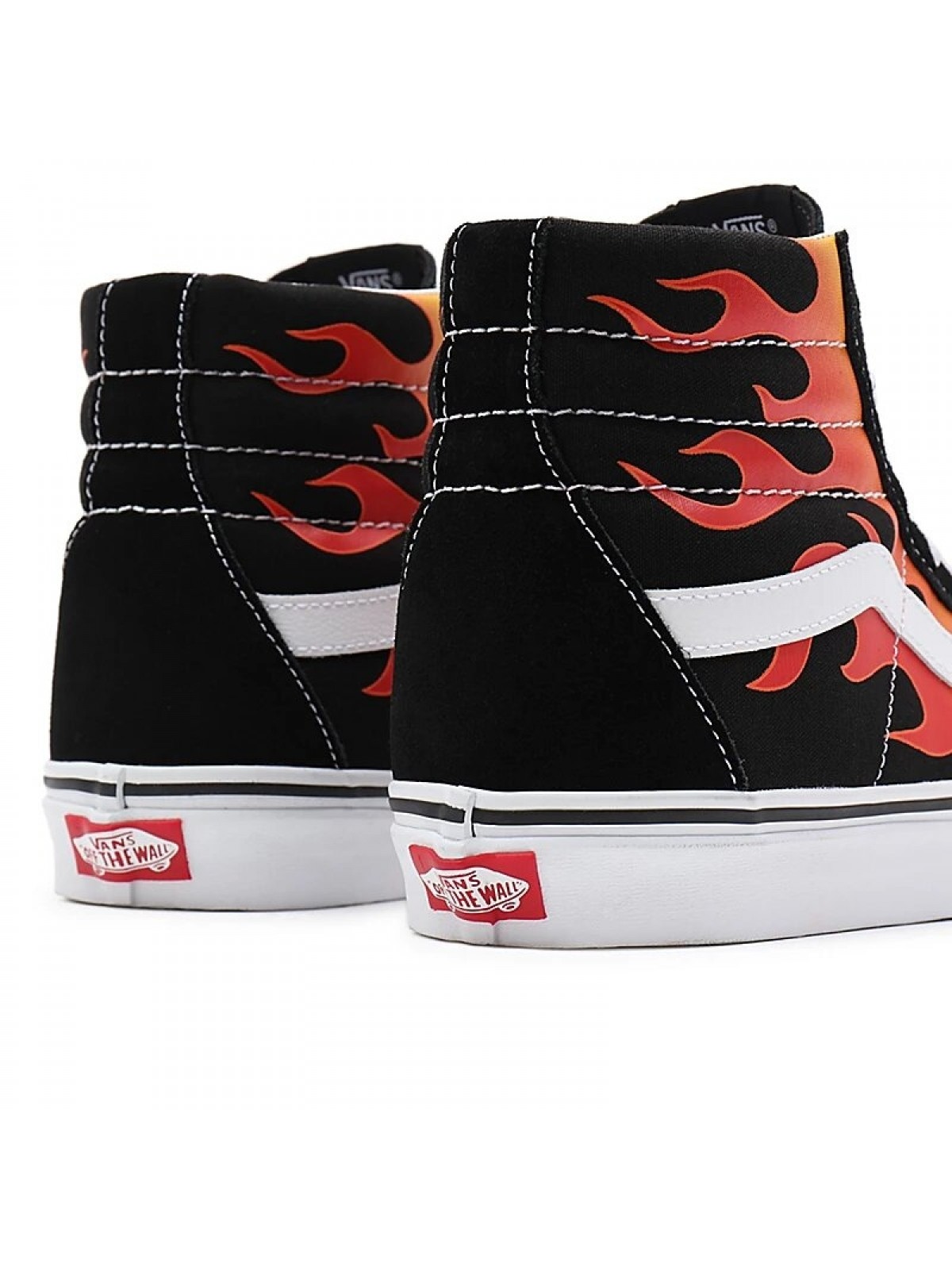 vans flamme bleu